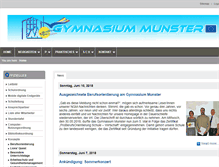 Tablet Screenshot of gymun.de